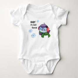 Baby Está Frio Fora Camiseta