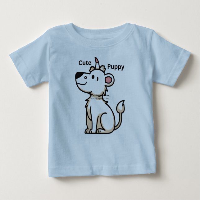 Baby Fine Jersey T-Shirt (Frente)