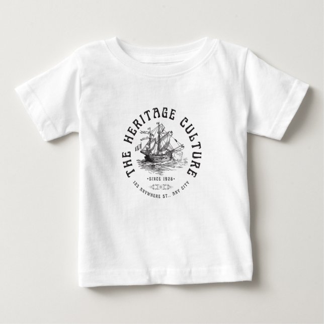 Baby Fine Jersey T-Shirt (Frente)