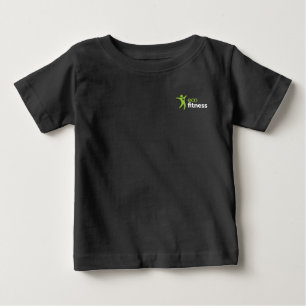 Baby Fine Jersey T-Shirt   Eco Fitness Preto