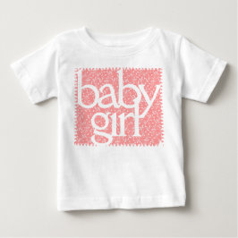 Baby Girl Vintage Floral T-Shirt Rosa Rosa
