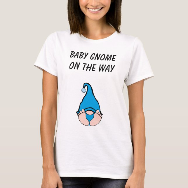 Baby Gnome no Way Blue T-Shirt (Frente)