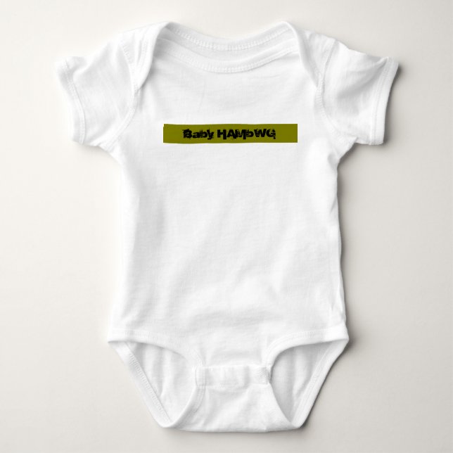 Baby HAMbWG Designer T-Shirt (Frente)