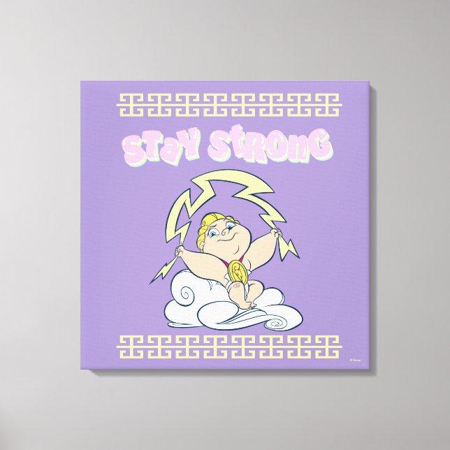 Baby Hercules - Stay Strong Canvas Print (Frente)