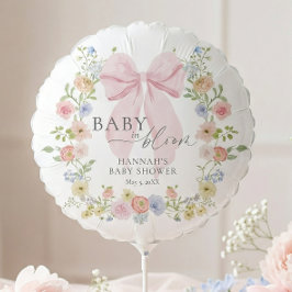 Baby in Bloom Baby Shower