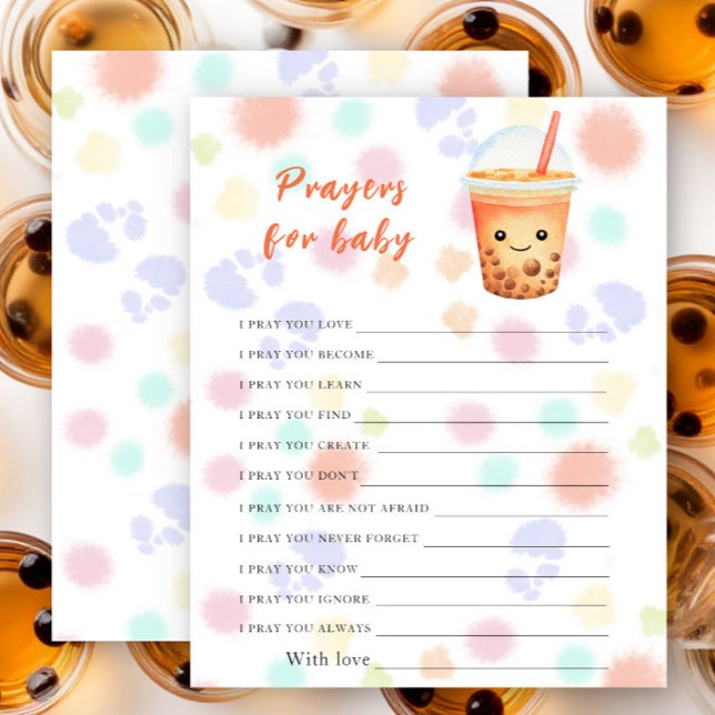 Baby is brewing Bubble Tea Prayers for baby (Criador carregado)