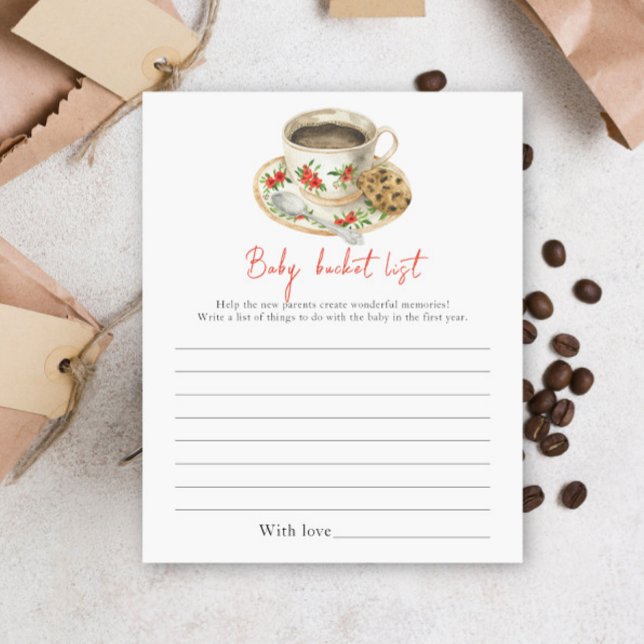 Baby is brewing coffee - Baby bucket list (Criador carregado)