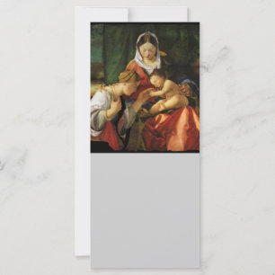 Baby Jesus Santo Catherine e Mary