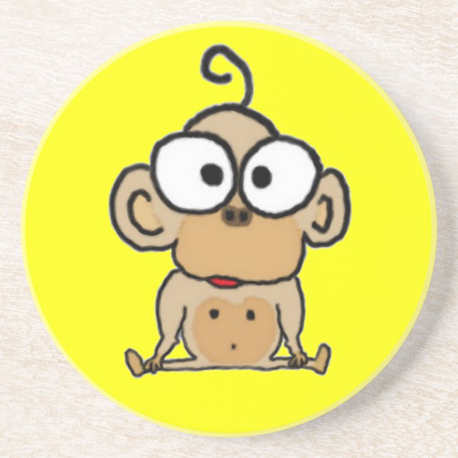 Baby Monkey Porta copos (Frente)