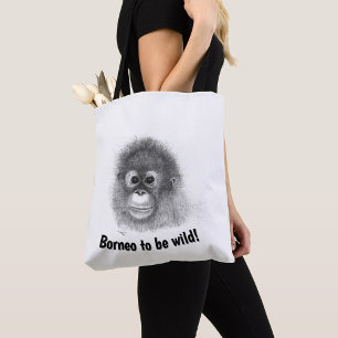 Baby Orangutan Tote Bag