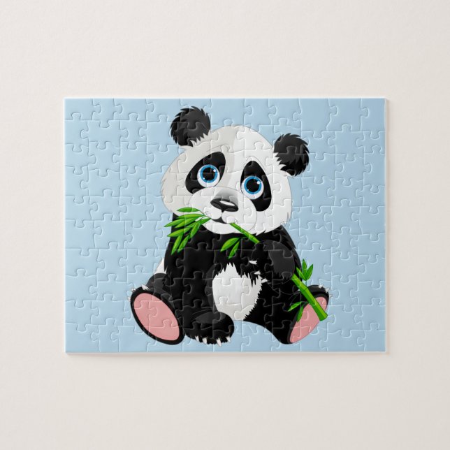 Baby Panda Bear Game Quebra-cabeça (Horizontal)
