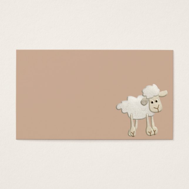 BABY PUFY LAMB SHEELE ARTE TÊXTIL BOTE LONGE (Frente)