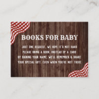 Baby Q Picnic Chá de fraldas Livros para Inserção 