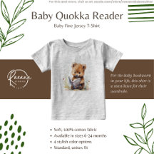 Baby Quokka Leitor Baby T-Shirt