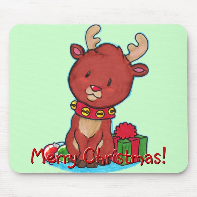 Baby Reindeer Mousepad (Frente)