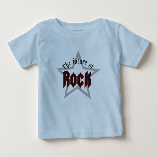 Baby-Rock Camiseta Para Bebê