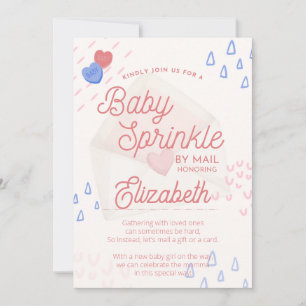 Baby Sprinkle Por Convite Por Correio