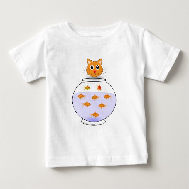 Baby T-Shirt Cat (Frente)