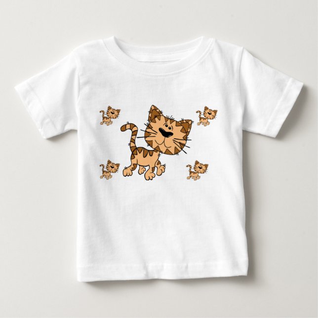 Baby T-Shirt Cat (Frente)