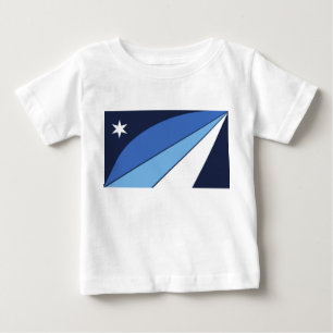 Baby T-Shirt com bandeira de Columbia, SC