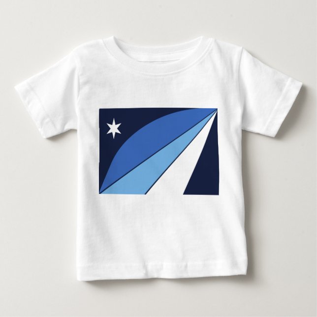 Baby T-Shirt com bandeira de Columbia, SC (Frente)