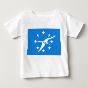 Baby T-Shirt com bandeira de Corpus Christi, EUA