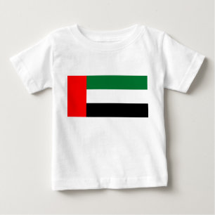 Baby T-Shirt com bandeira dos Emirados Árabes Uni