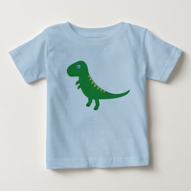 Baby T-Shirt com T-Rex (Frente)