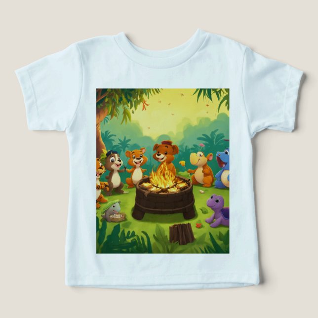 Baby T-Shirt de qualidade superior (Design frontal)