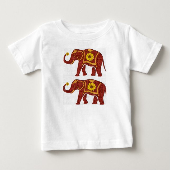 Baby T-Shirt Elephant (Frente)