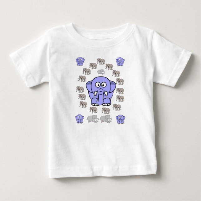 Baby T-Shirt Elephant (Frente)