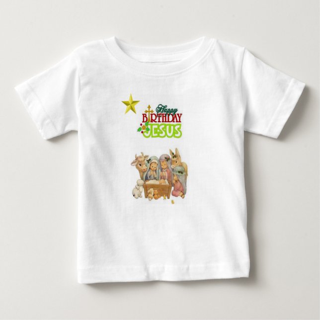 Baby T-Shirt Jesus (Frente)