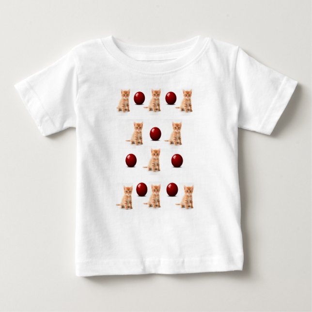 Baby T-Shirt Kitten (Frente)