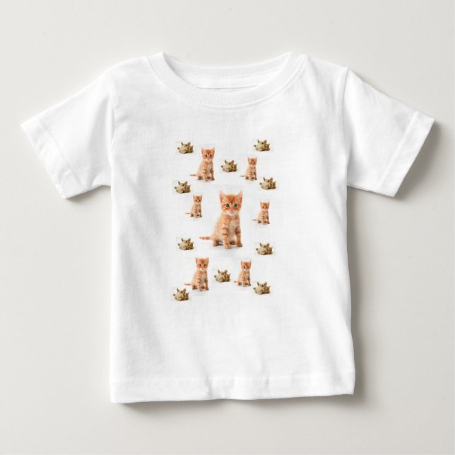 Baby T-Shirt Kitten (Frente)