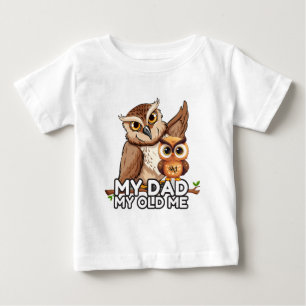 Baby T-Shirt : Meu Pai Meu Velho Eu (branco)