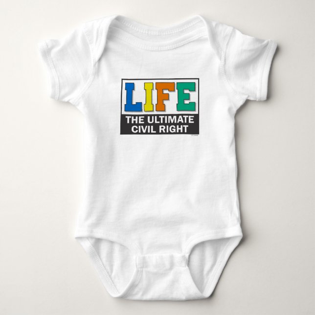 Baby t-shirt or one-piece. (Frente)
