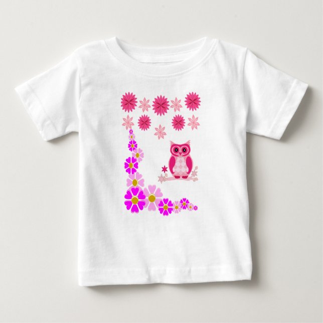 Baby T-Shirt Owl (Frente)