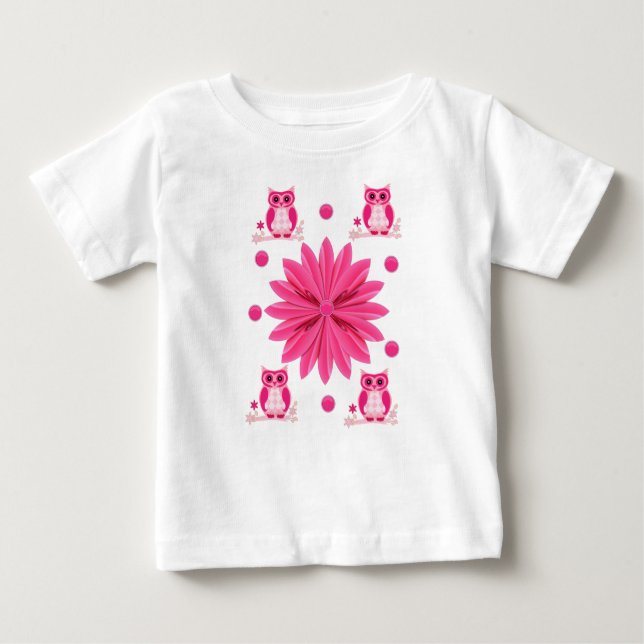 Baby T-Shirt Owl (Frente)