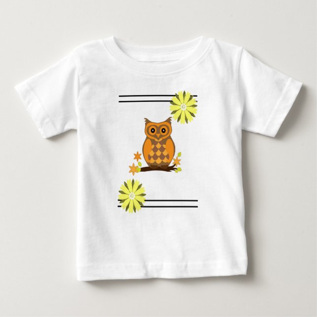 Baby T-Shirt Owl (Frente)