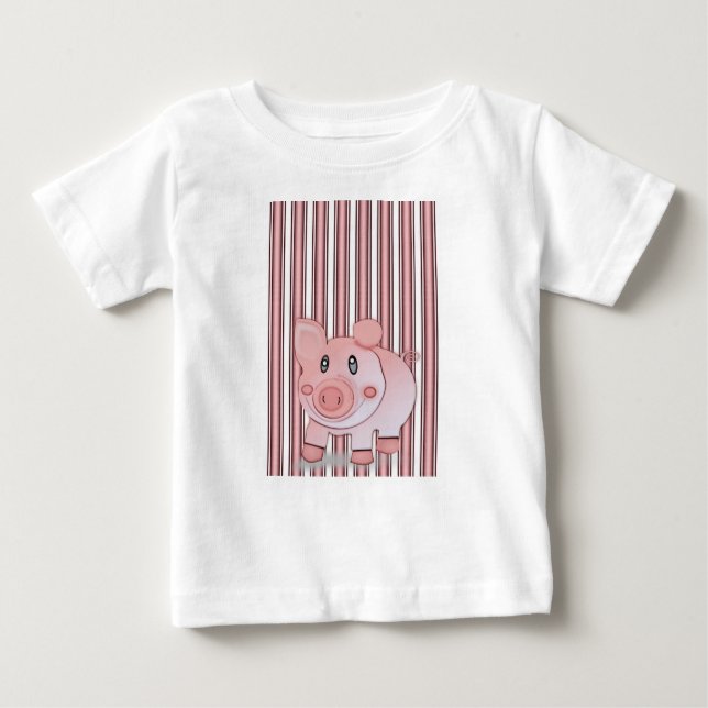 Baby T-Shirt Pig (Frente)