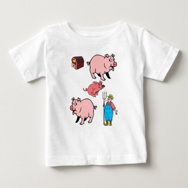 Baby T-Shirt Pig (Frente)