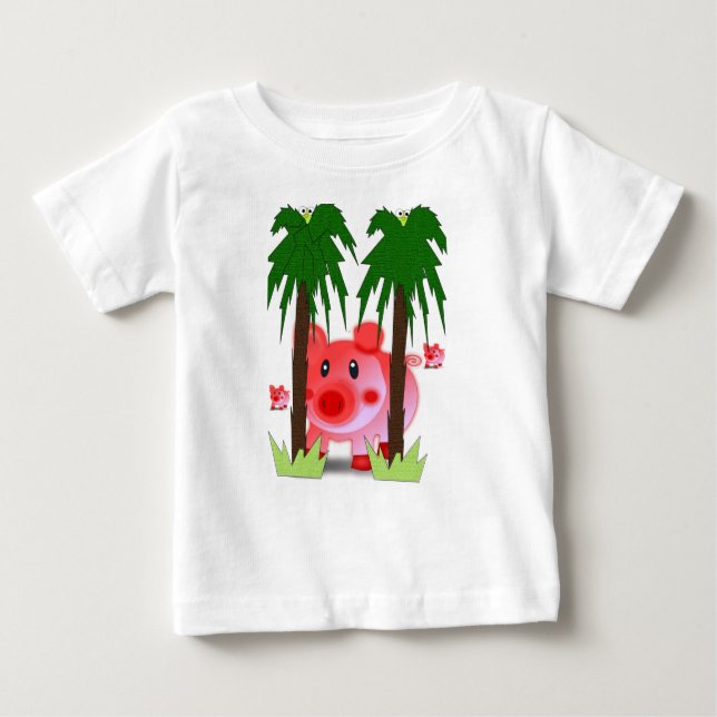 Baby T-Shirt Pig (Frente)