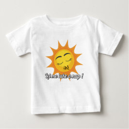 Baby T-Shirt : Tome uma soneca (branca)