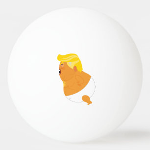 Baby Trump Blimp ping pong bola