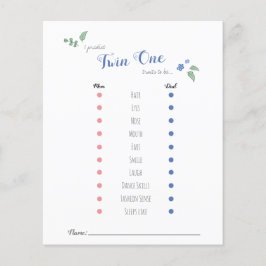 Babyshower prevê o tema dos ursos gêmeos