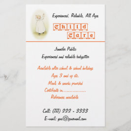 Babysitter Business Flyer