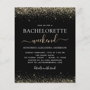 Bachelorette de Orçamento Fim de Semana Dourado Lí