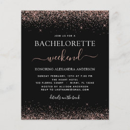 Bachelorette Semanal Rosa Rosa Rosa Dourada Brilha