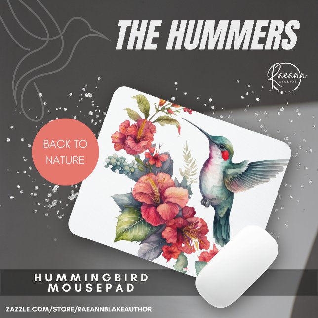 Back to Nature Mouse Pad de Beija-flor (Criador carregado)