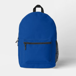 Backpack Azul Simples Impresso Backpack